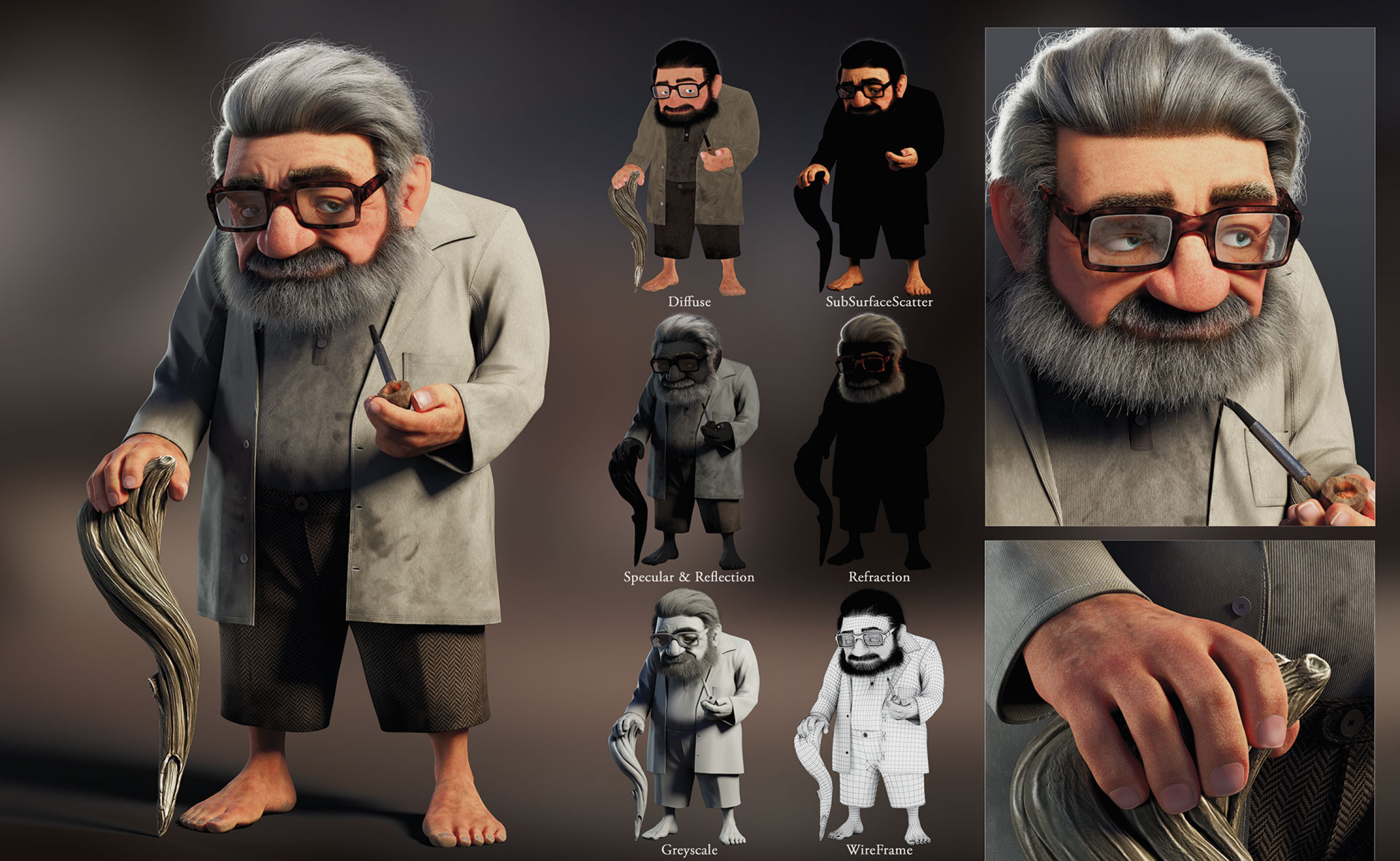 Vfx Globe 3 d animation